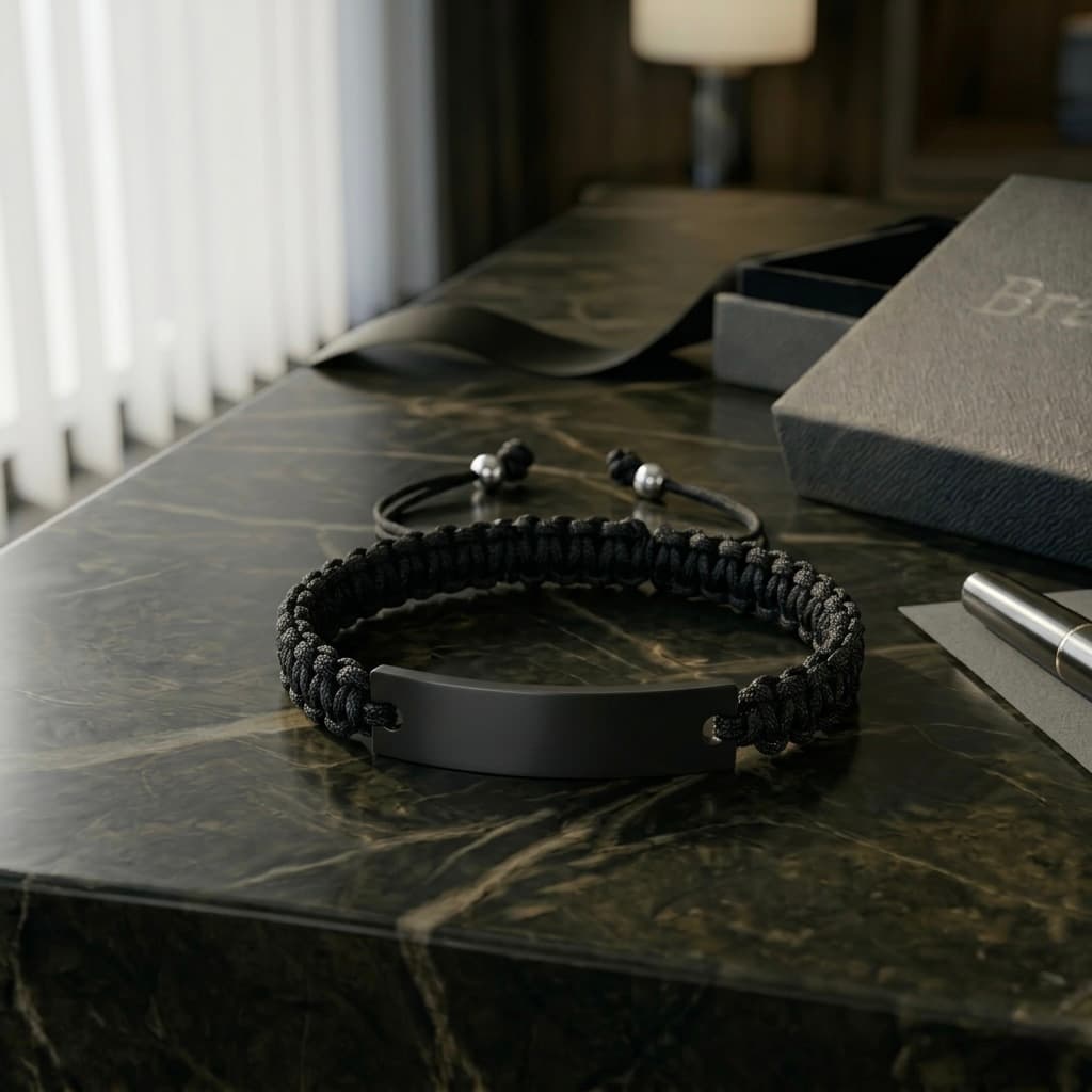 Pulsera Táctica Ajustable Stealth & Braid BraSOS